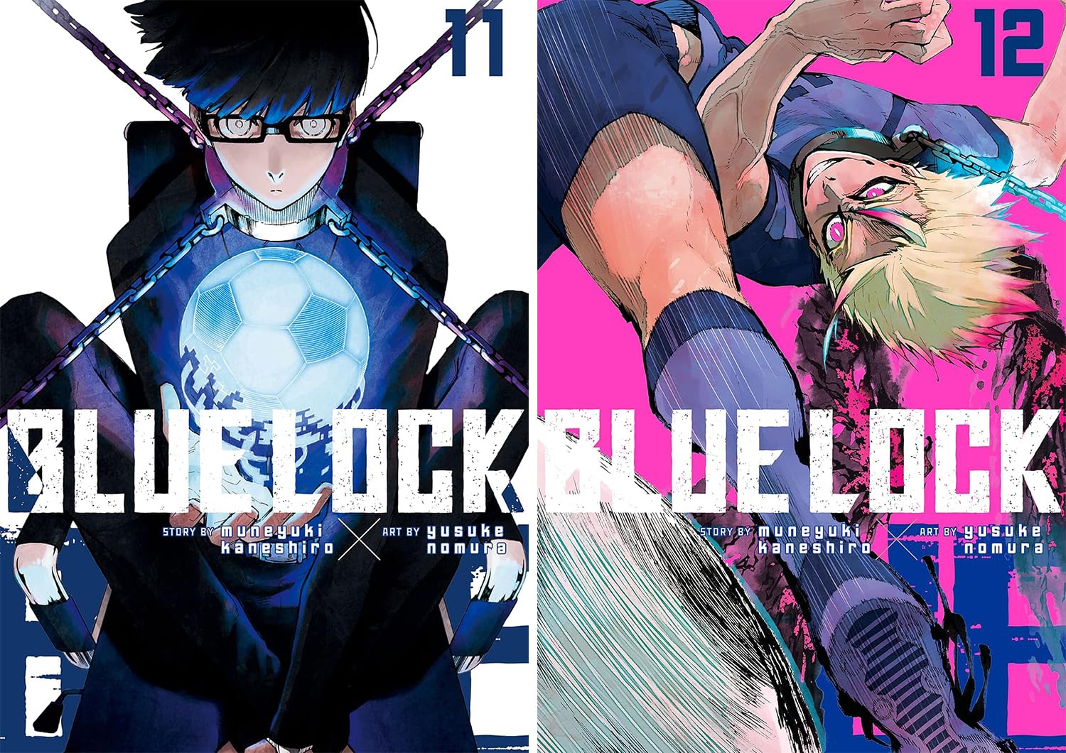 Blue Lock Series Vol. 1-15, 15 Books Collection Set, by Muneyuki Kaneshiro