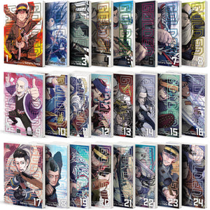 GOLDEN KAMUY Serie : Vol 1-24 Collection 24-Book Set by Noda Satoru