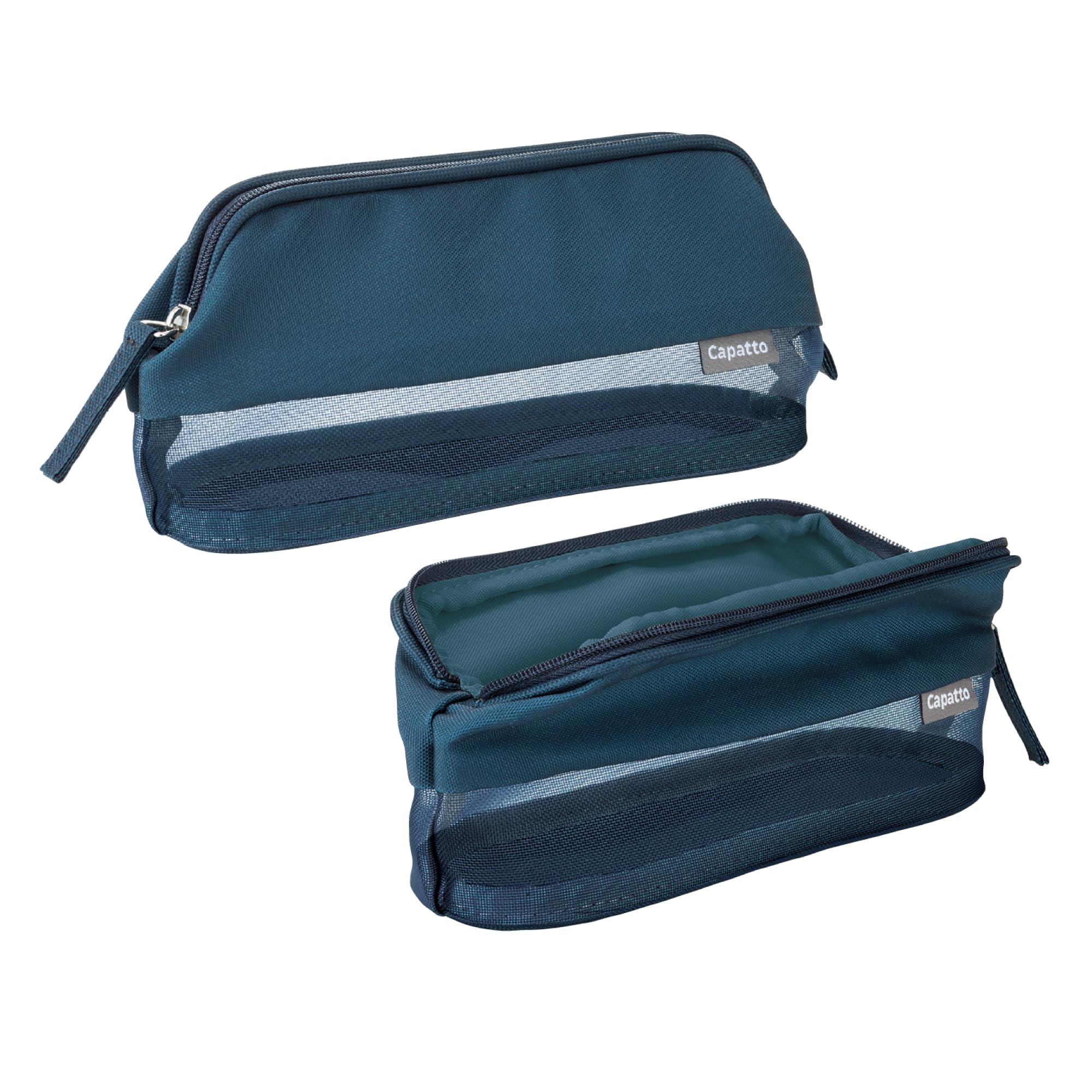 KOKUYO Mesh Pencil Holder Pouch (Navy)
