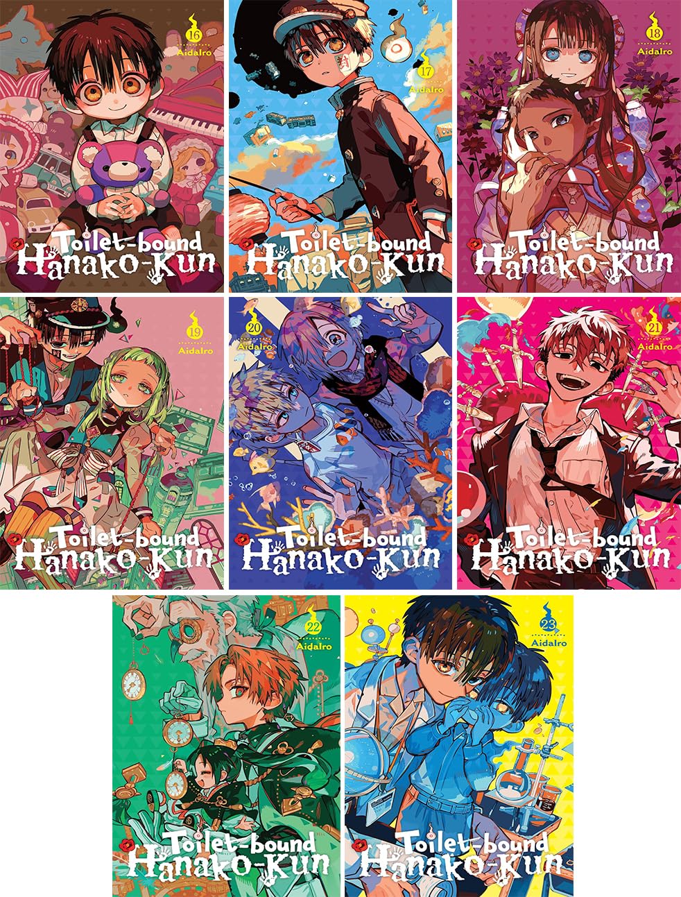 Toilet-bound Hanako-kun: Vol. 16-23 Collection Set by Aidairo