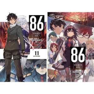 86-EIGHTY-SIX Light Novel 13-Book Set Vol 1-13 by Asato Asato