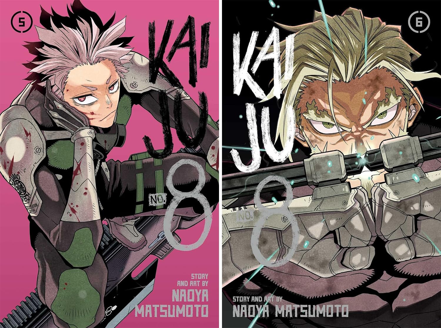 Kaiju No. 8, Vol. 1-11, 11 Books Set, by Naoya Matsumoto