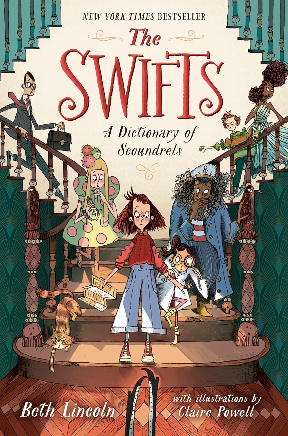 The Swifts Series, 2 Books Set (Hardcover), The Swifts: A Dictionary of Scoundrels, The Swifts: A Gallery of Rogues, by Beth Lincoln