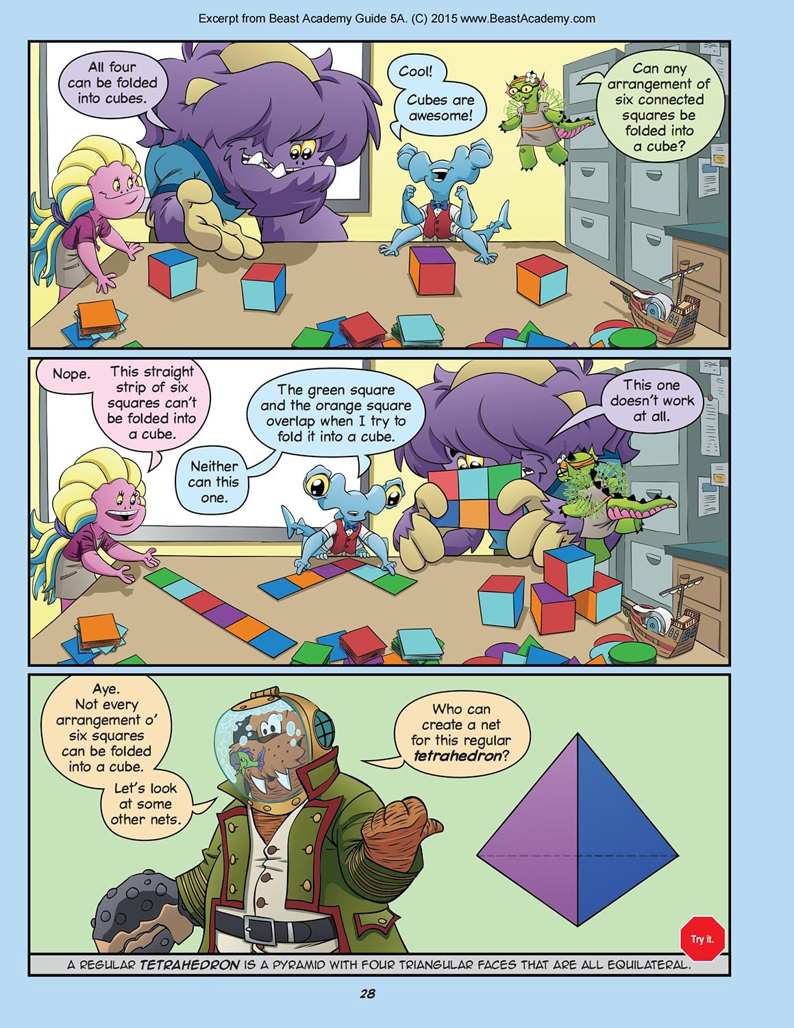 Art of Problem Solving: Beast Academy 5A: Guide and Practice, 2 Books Collection Set, 5A Math Guide & 5A Math Practice