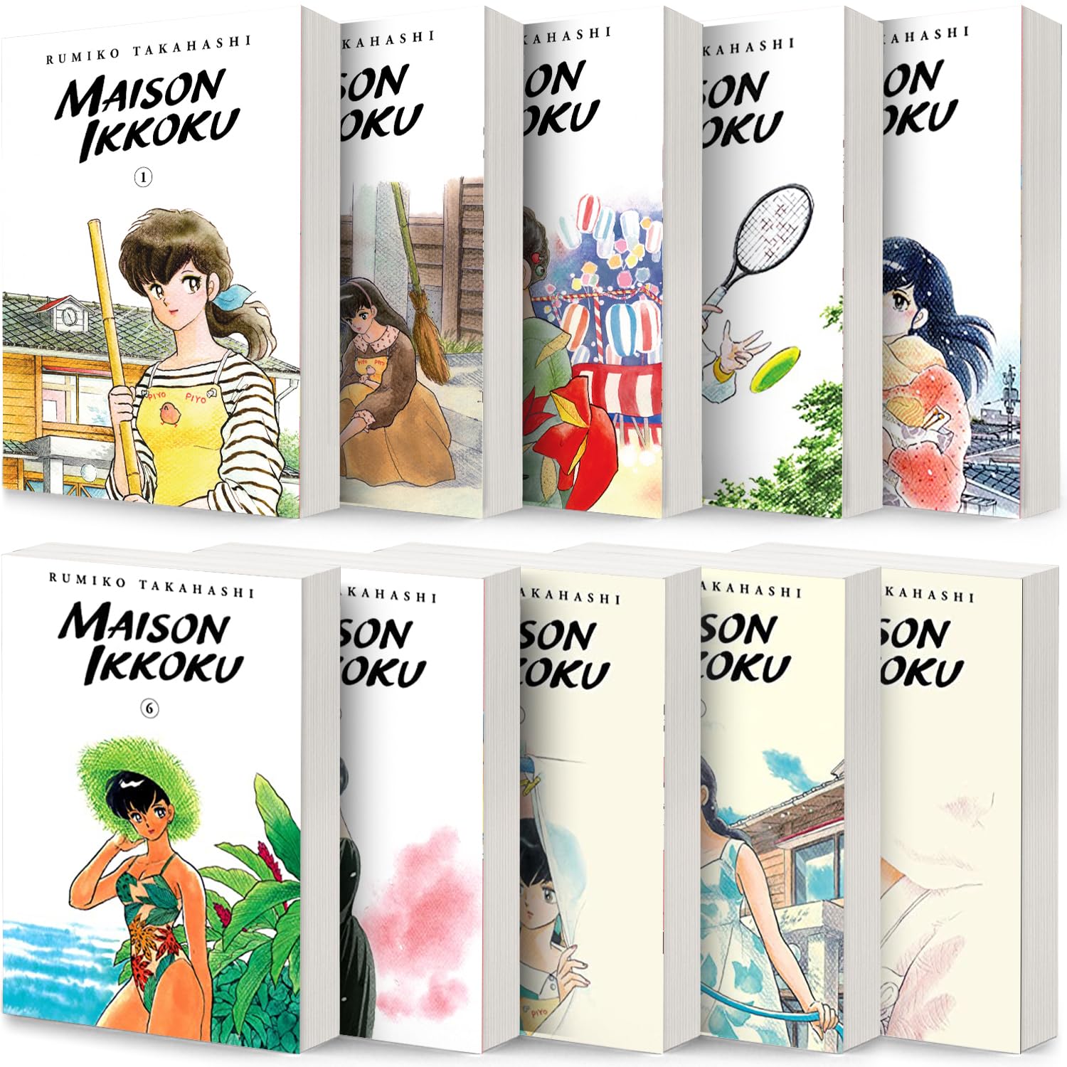 Maison Ikkoku Collector's Edition Complete Manga Set Vol. 1-10 by Rumiko Takahashi