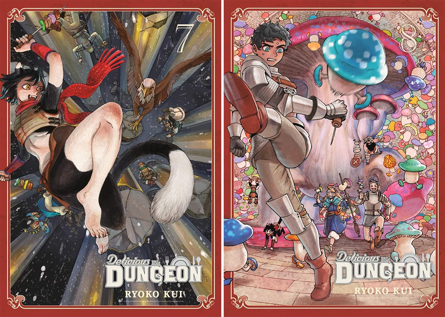 Delicious in Dungeon Manga Set Vol. 1-14 by Ryoko Kui
