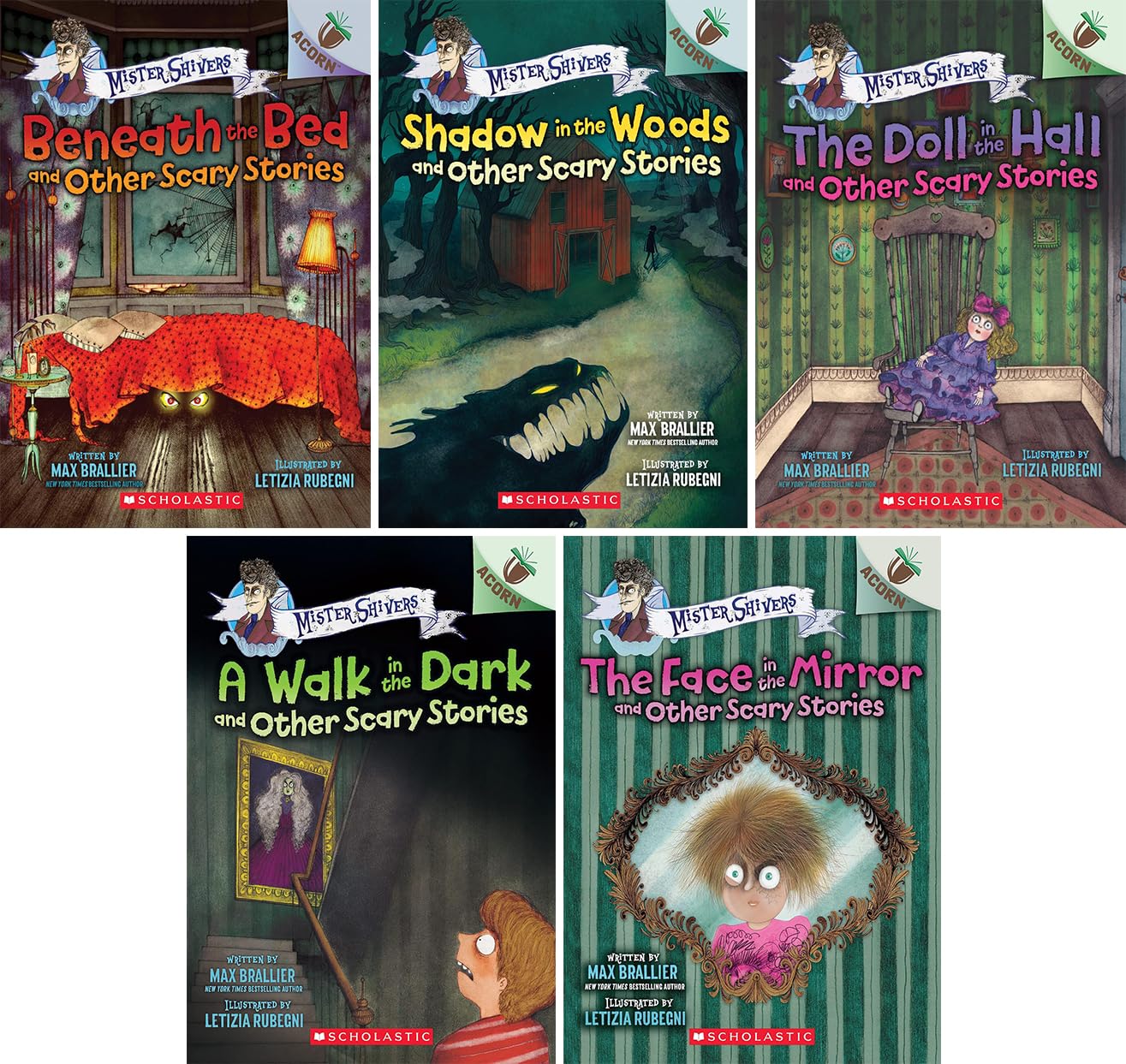 Mister Shivers Series 4 Books Set