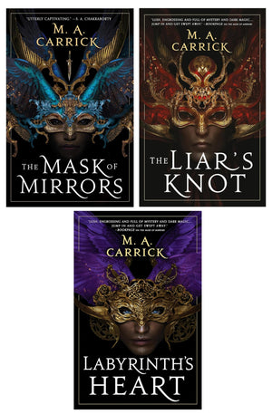 Rook & Rose Series 3 Books Set – The Mask of Mirrors, The Liar's Knot, and Labyrinth's Heart