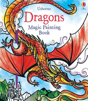 Magic Painting Book 6 Books Collection Pack Set #3 (Cinderella, Dragons, Fairy Gardens, Mermaids, Snow Queen, Unicorns)
