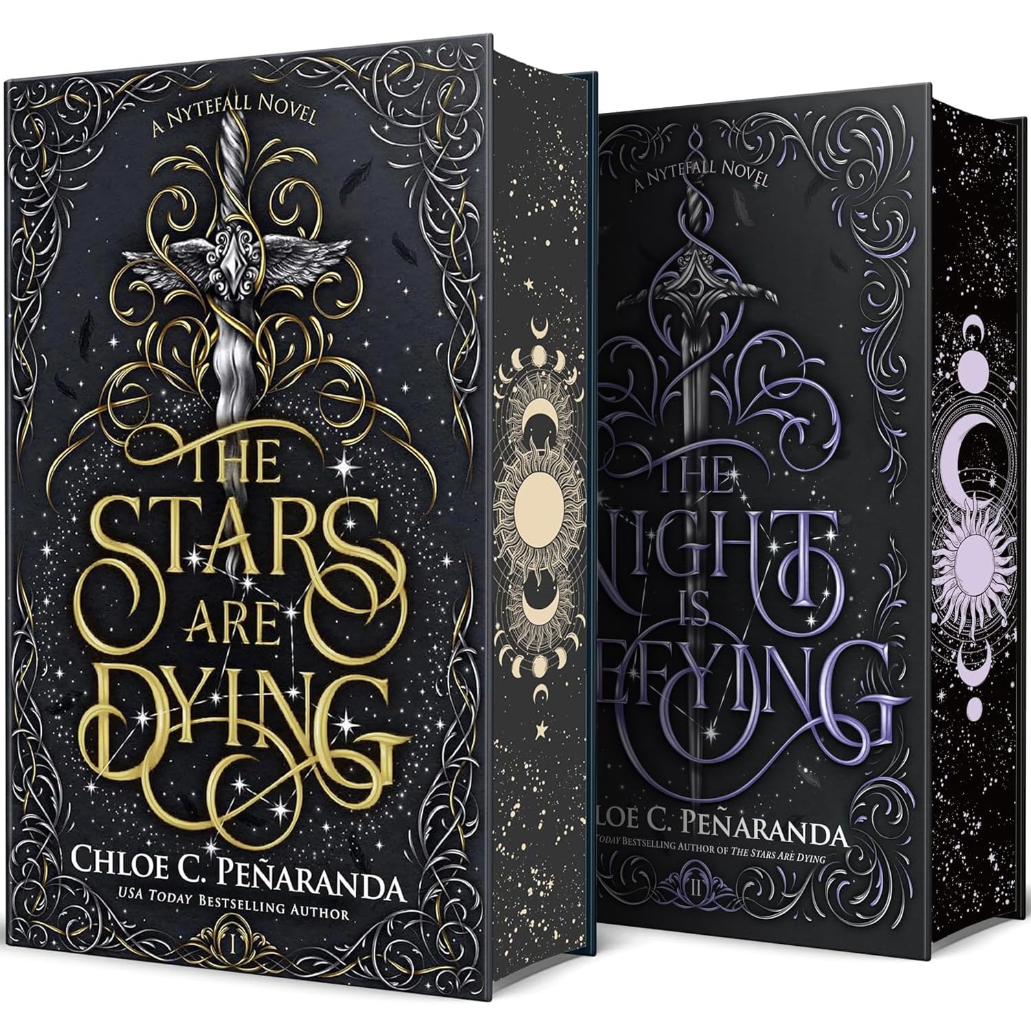 Chloe C. Peñaranda's The Nytefall Trilogy: The Stars Are Dying & The Night Is Defying (Set of 2 Books)