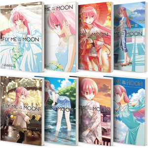 Fly Me to the Moon Manga Series Volumes 1-8 Set by Kenjiro Hata