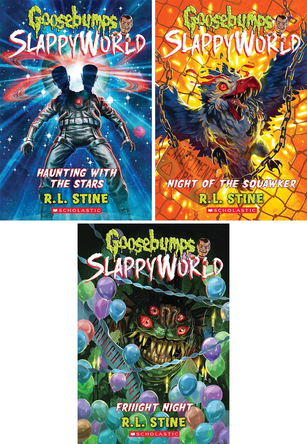 Goosebumps SlappyWorld Series Collection Book Set of 19 Books Vol.1-19 by R. L. Stine