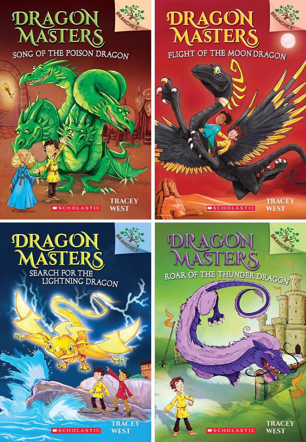 Dragon Masters Series Set: Books 1-29 + The Epic Guide to Dragon Masters (Branches Special Edition) by Tracey West