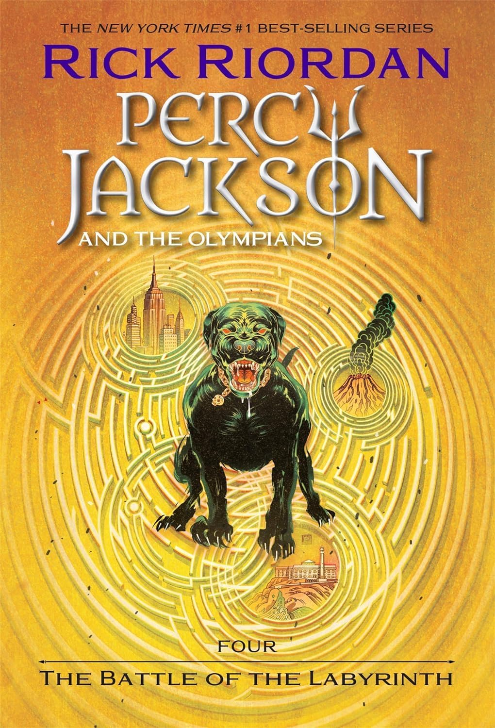 Percy Jackson and the Olympians Series, Set of 7 Books. Lightning Thief, Sea of Monsters, Titan's Curse, Battle of the Labyrinth, Last Olympian, The Chalice of the Gods, Wrath of the Triple Goddess