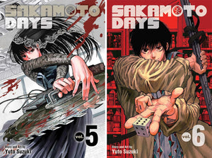 Sakamoto Days Manga 12-book Set Vol.1-12 by Yuto Suzuki