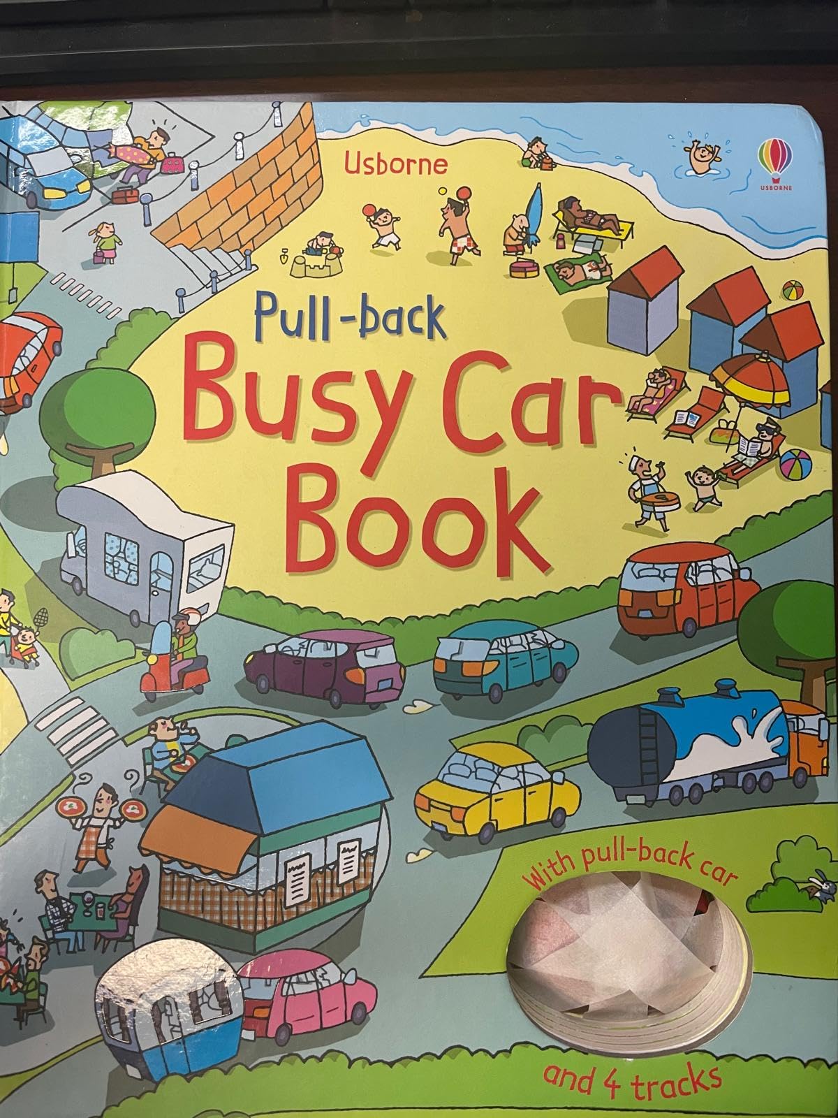 Pull-Back Busy Car Book (Pull-back Books)