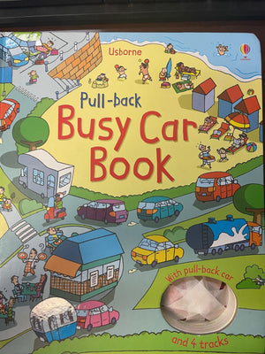 Pull-Back Busy Car Book (Pull-back Books)