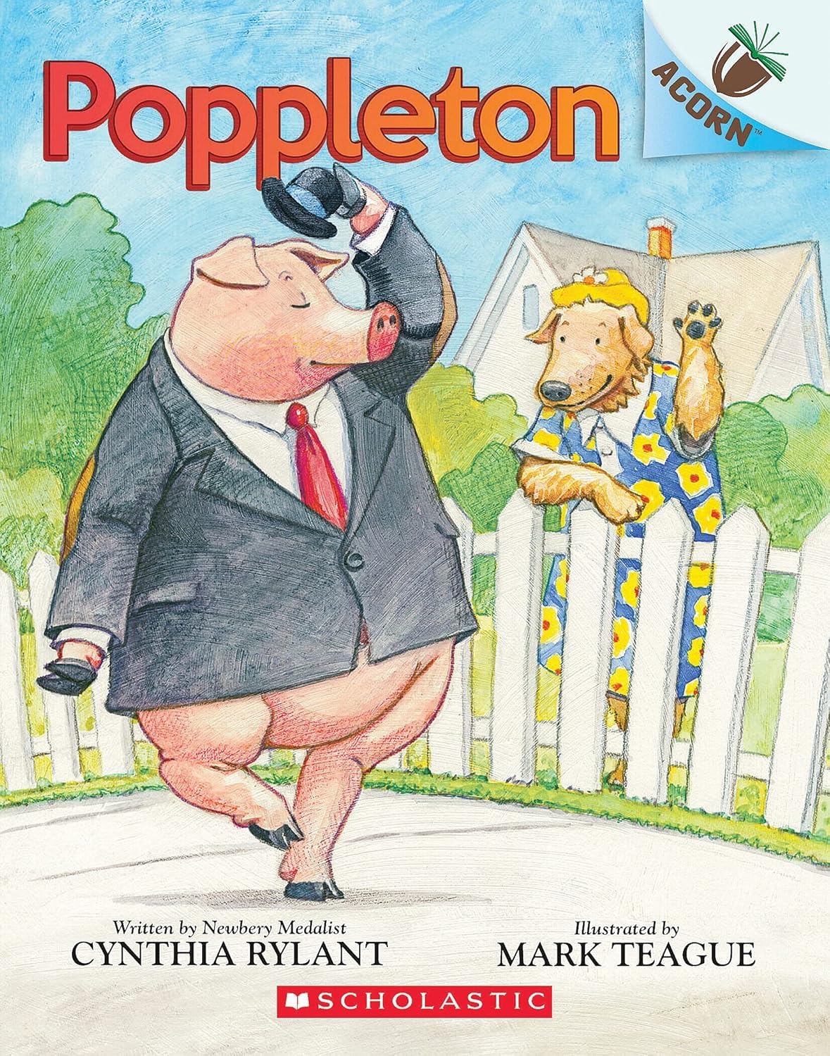 Poppleton Series, 5 Books Set, Poppleton: An Acorn Book, Poppleton and Friends, Poppleton in Summer, Poppleton in Winter, Poppleton in Spring, by Cynthia Rylant
