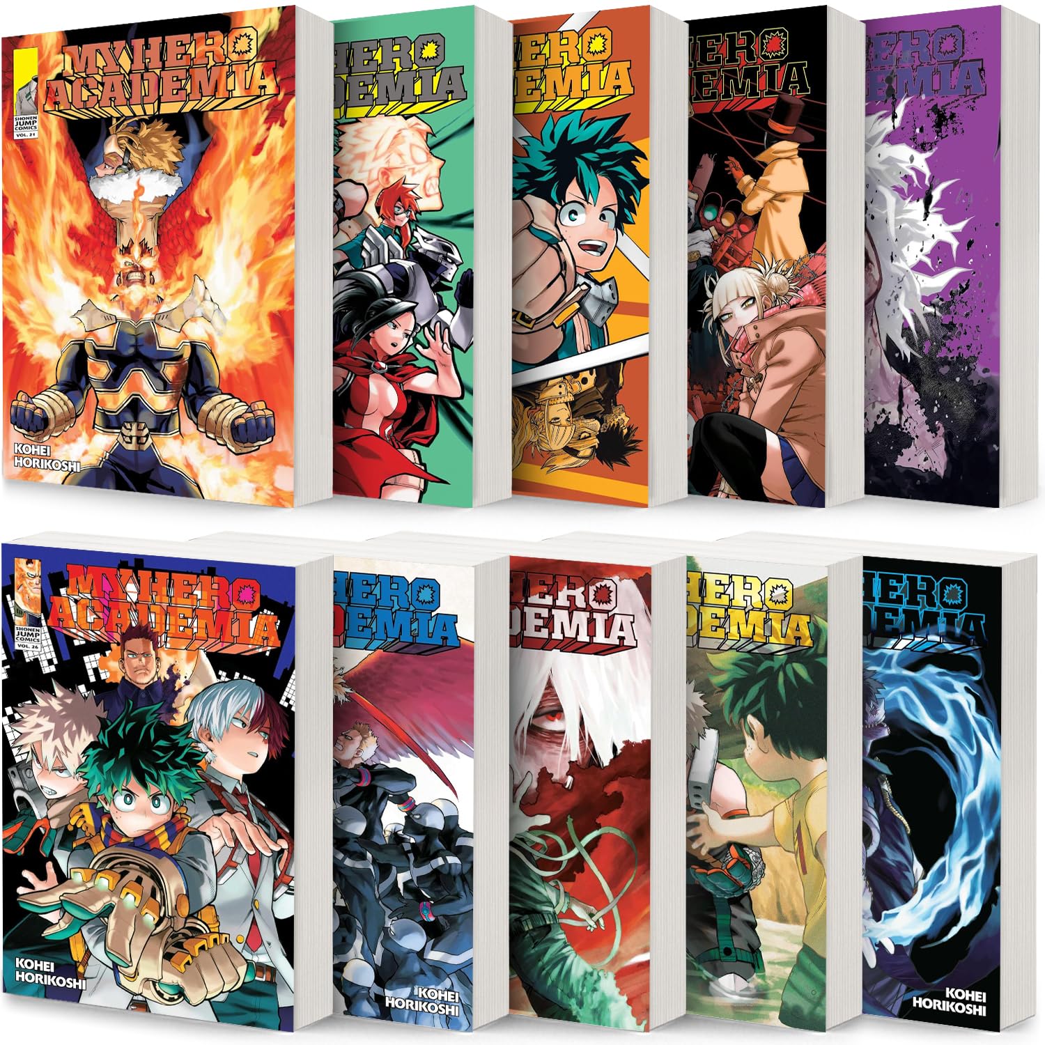 My Hero Academia Volume 21-30 Collection 10 Books Set