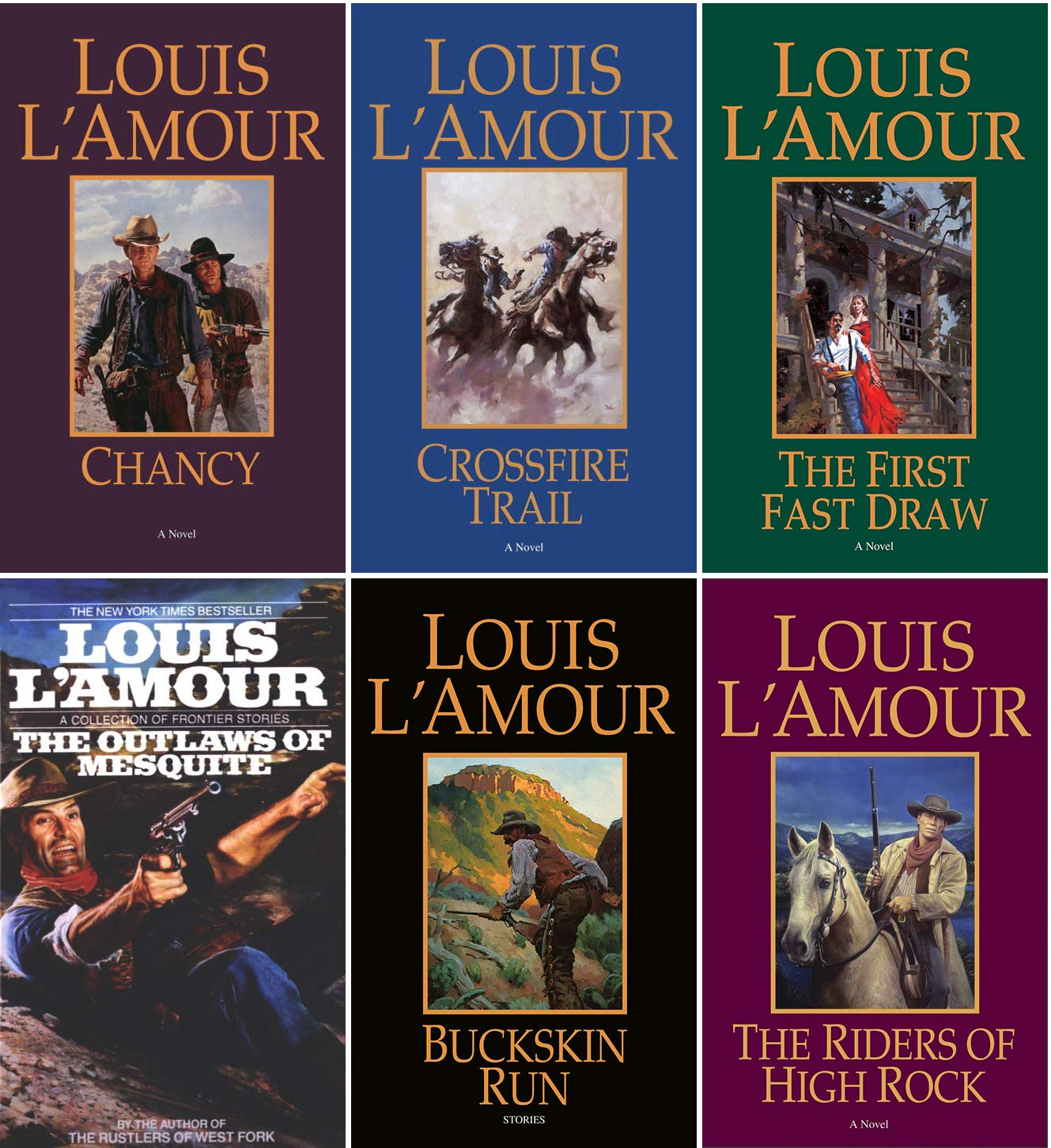 Louis L’Amour Western Novel Collection 24 Book Set