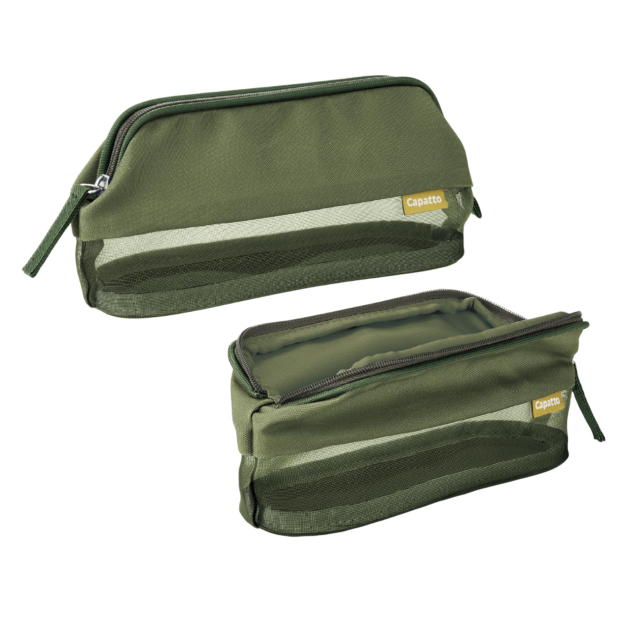 KOKUYO Mesh Pencil Holder Pouch (Green)