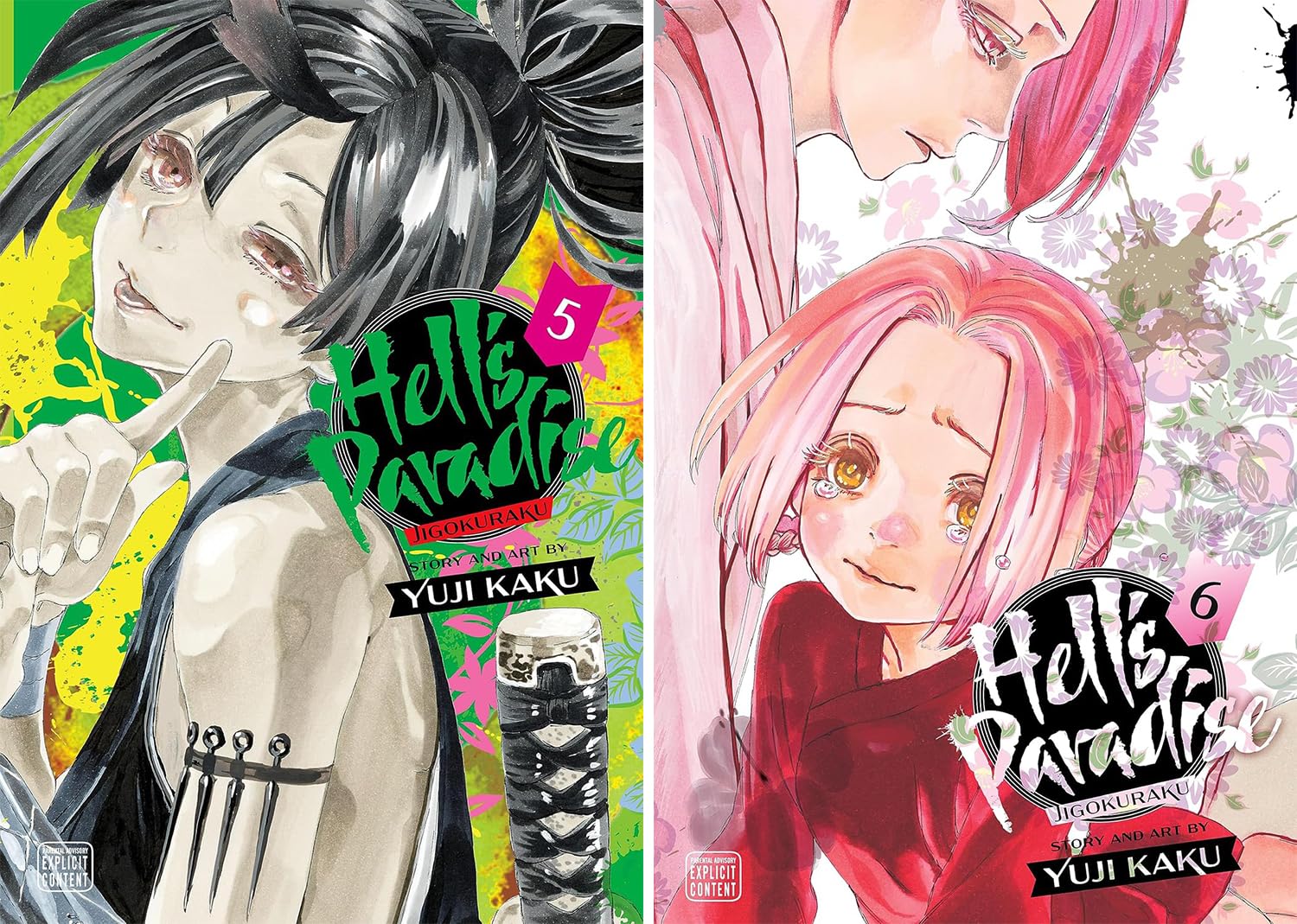 Hell's Paradise: Jigokuraku Complete Vol. 1-13 Collection 13 Book Bundle Set by Yuji Kaku Plus 5 Kokuyo Campus Notebooks of Spy x Family Limited Edition