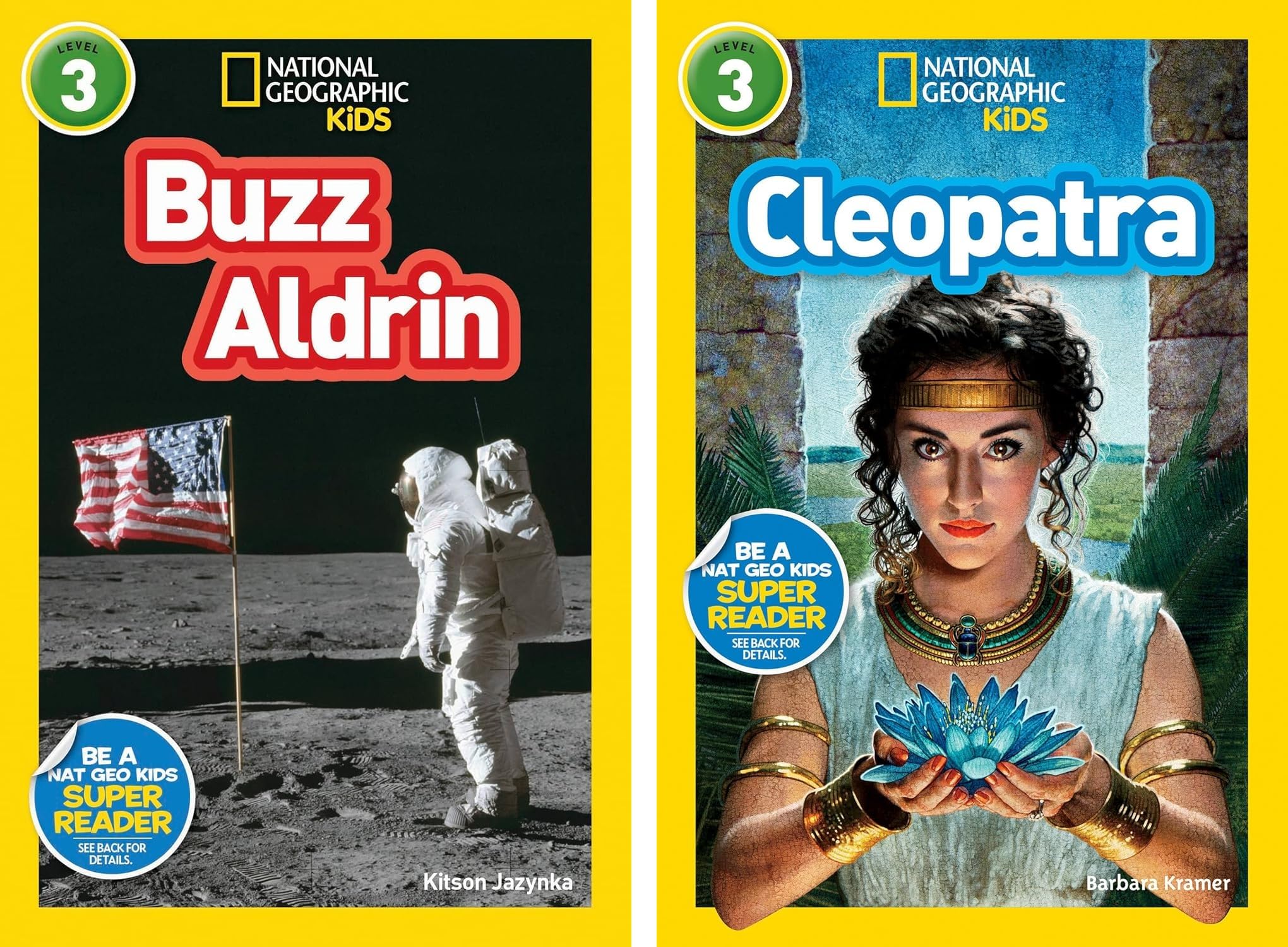 National Geographic Kids Readers Level 3 10-Book Educational Set – Biographies, Animal Science, History & STEM Nonfiction for Kids Ages 7–10 – Early Chapter Readers Collection