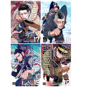 GOLDEN KAMUY Serie : Vol 1-24 Collection 24-Book Set by Noda Satoru
