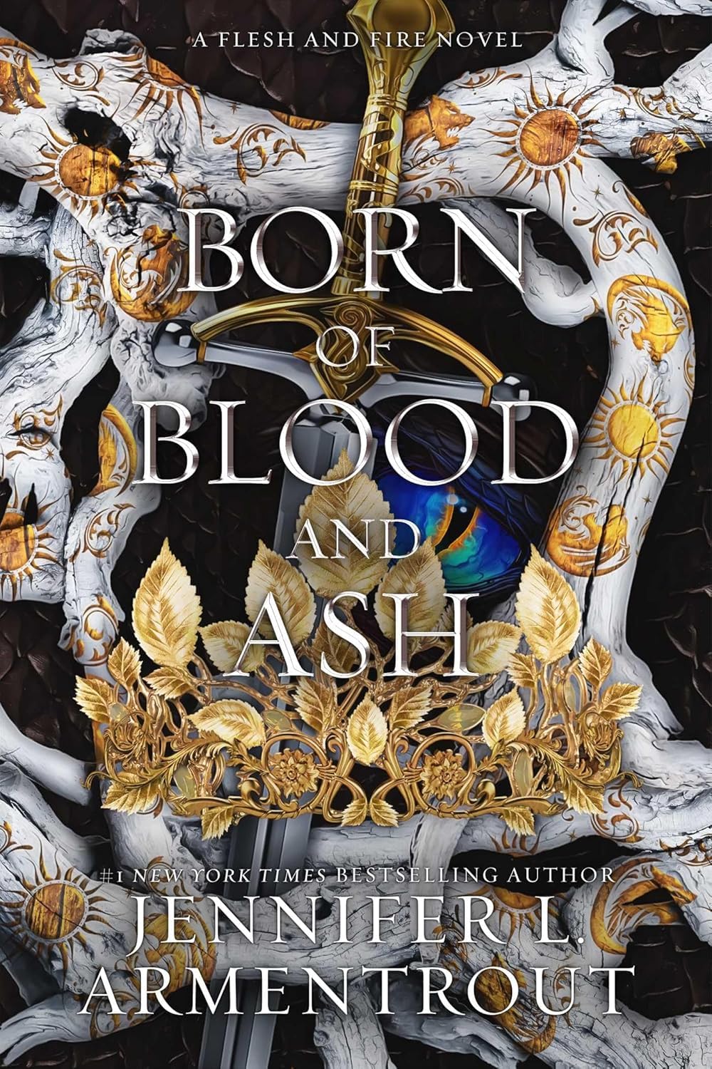 A Flesh and Fire Novel. 4 Books Collection Set. A Shadow in the Ember, A Light in the Flame, A Fire in the Flesh, Born of Blood and Ash by Jennifer L. Armentrout