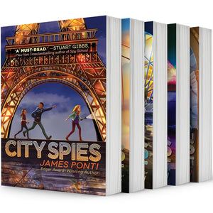 City Spies Series 5 Books Set. Mission Manhattan (Hardcover Edition); City Spies; Golden Gate; Forbidden City; City of the Dead by James Ponti
