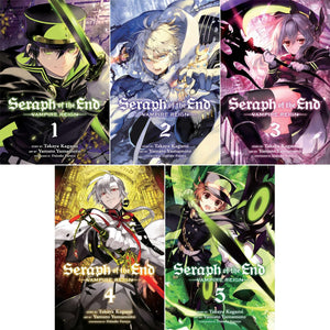 Seraph of the End, Vol. 1-5 Vampire Reign Collection 5 Books Set By Takaya Kagami