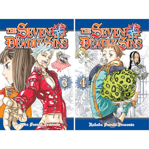 Seven Deadly Sins Series Vol(1 to 10) 10 Books Collection Set by Nakaba Suzuki