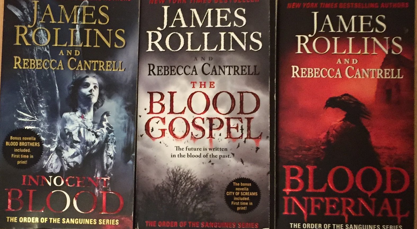 Order of the Sanguines Series Set by James Rollins