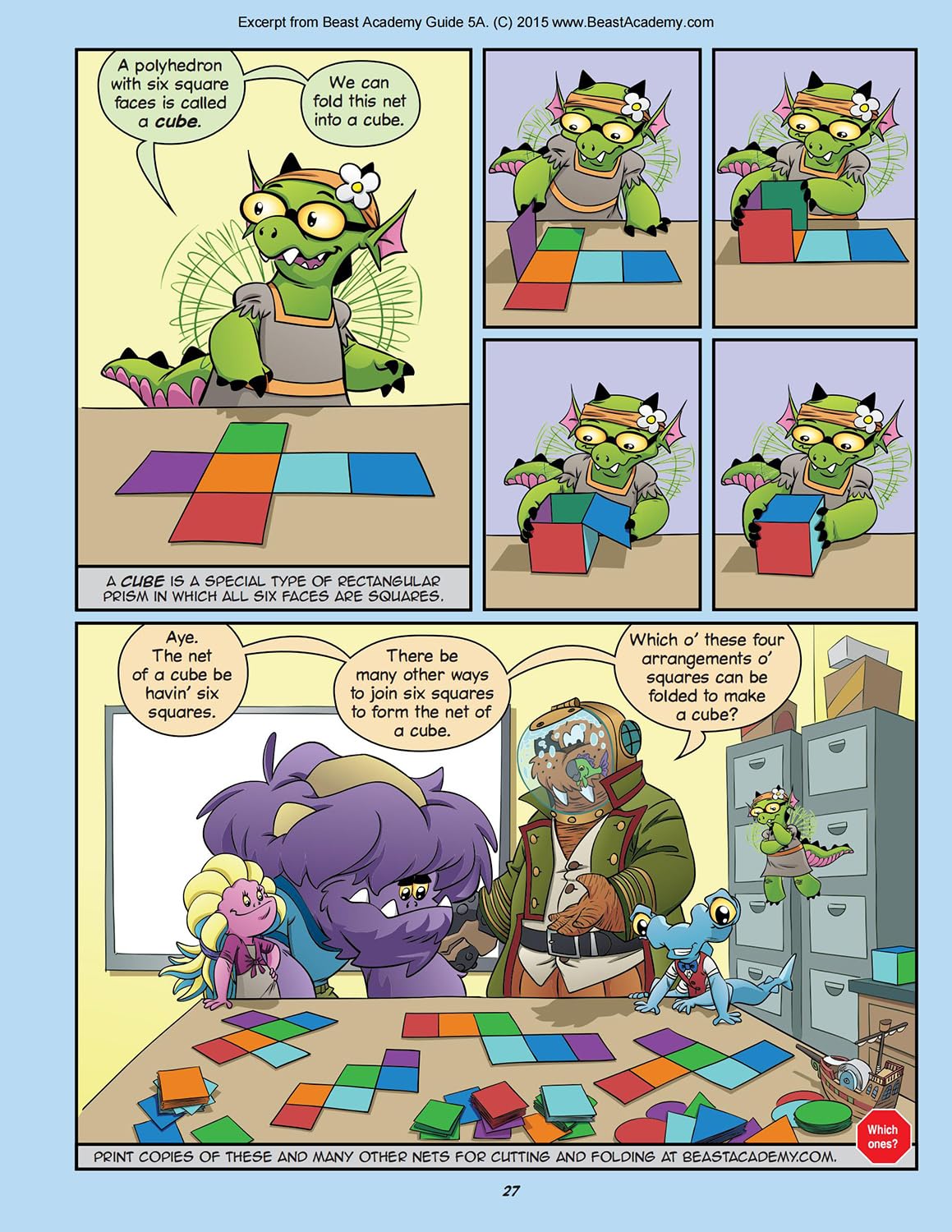 Art of Problem Solving: Beast Academy 5A: Guide and Practice, 2 Books Collection Set, 5A Math Guide & 5A Math Practice