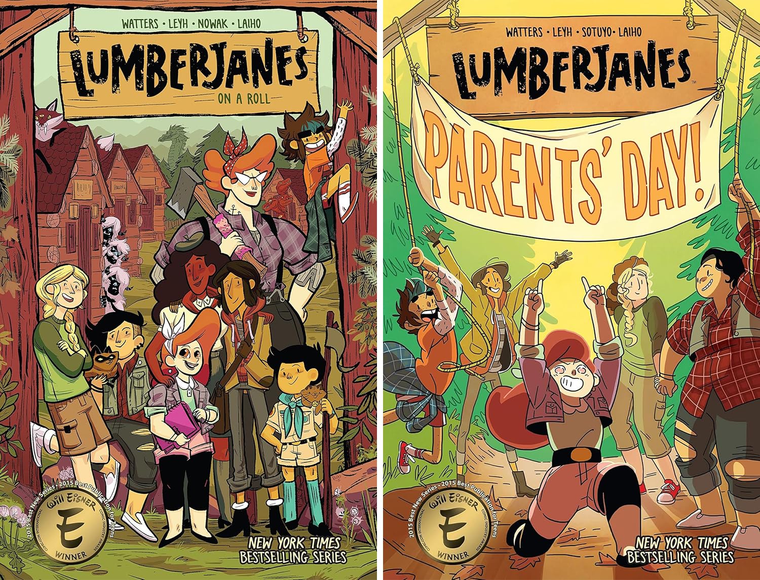 Lumberjanes Vol. 1-12, 12 Books Collection Set, by Shannon Watters