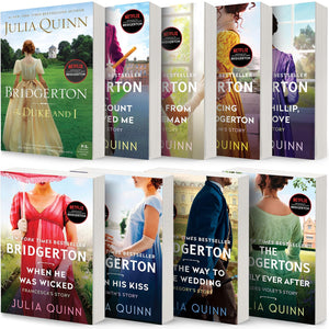 The Bridgerton Series 9 Books Collection Set by Julia Quinn - Trade Paperback