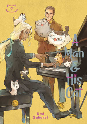 A Man and His Cat Manga Collection Set Vol. 1-9 by Umi Sakurai (9 Books)