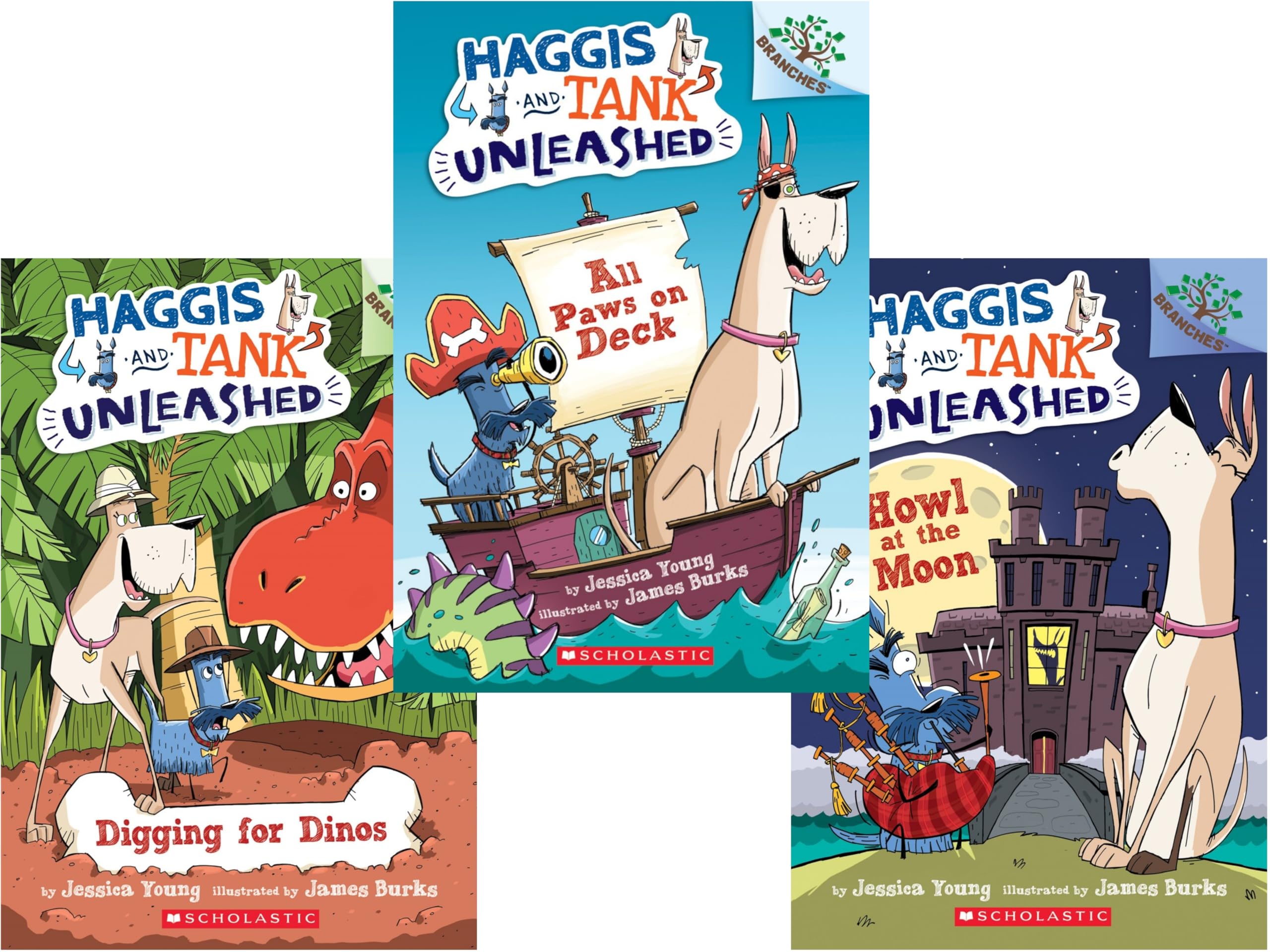 Haggis and Tank Unleashed ( 3 Book Set )