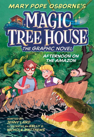Magic Tree House Graphic Novels Series, 8 Books Collection Set, Dinosaurs Before Dark, The Knight at Dawn, Mummies in the Morning, Pirates Past Noon, ... of the Sabertooth and Midnight on the Moon