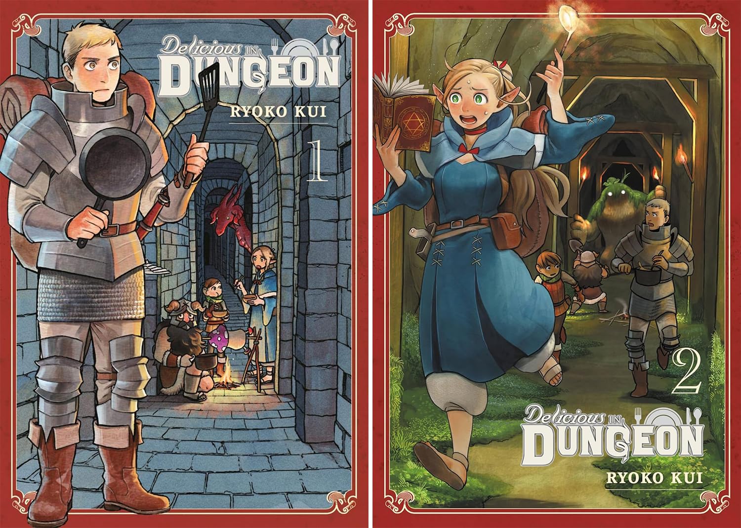 Delicious in Dungeon Manga Set Vol. 1-14 by Ryoko Kui