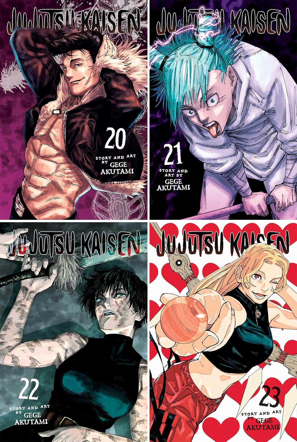 Viz Media The Jujutsu Kaisen Series (Vol 0-27) 28 Books Collection Set By Gege Akutami
