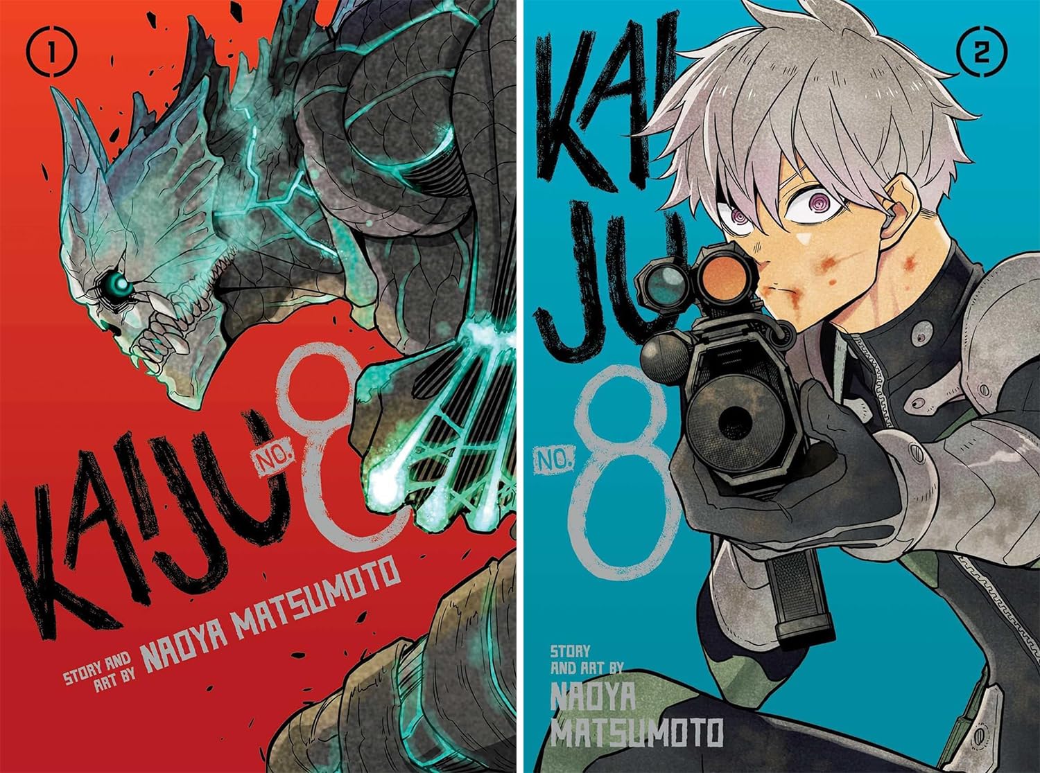 Kaiju No. 8, Vol. 1-11, 11 Books Set, by Naoya Matsumoto