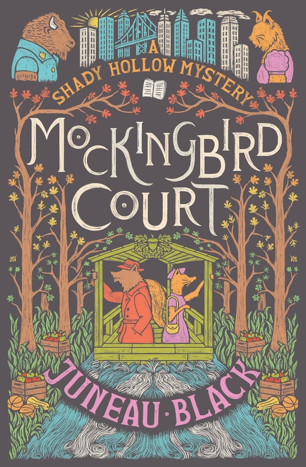 A Shady Hollow Mystery, 6 Books Collection Set, Shady Hollow, Cold Clay, Mirror Lake, Twilight Falls, Summers End, Mockingbird Court, by Juneau Black
