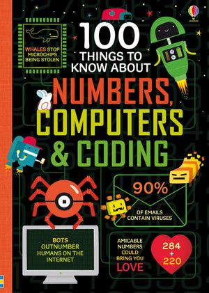 100 Things to Know About : Series 9 Paperback book set ( Saving the Planet, Oceans, Food , History,Numbers Computers & Coding, About Planet Earth, About Science, About Space, About the Human Body)