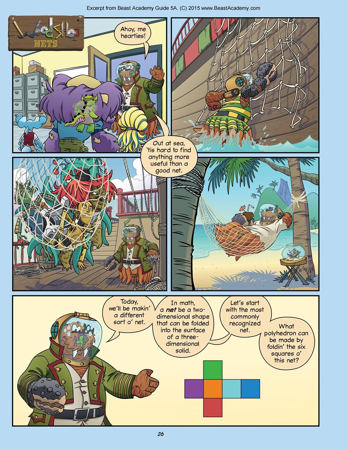 Art of Problem Solving: Beast Academy 5A: Guide and Practice, 2 Books Collection Set, 5A Math Guide & 5A Math Practice