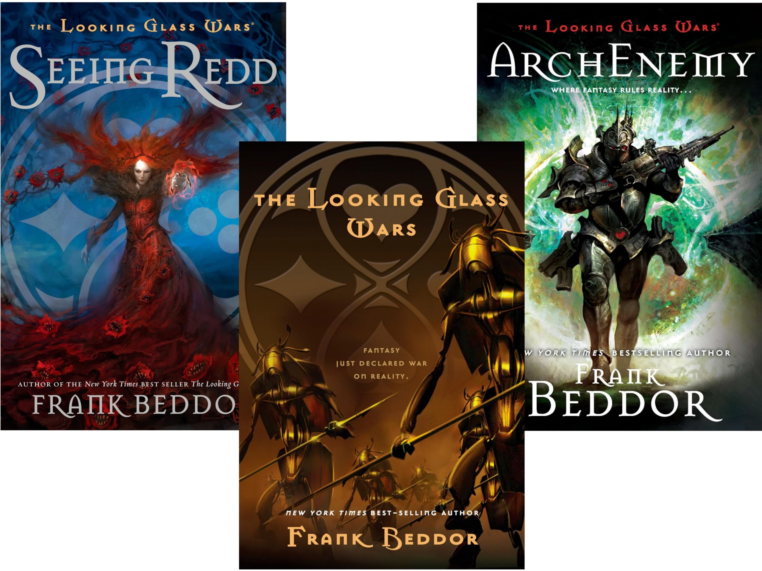 The Complete Looking Glass Wars Trilogy: 3 book set ( The Looking Glass Wars / Seeing Redd / Arch Enemy )