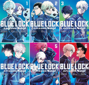 Blue Lock: Episode Nagi Series Vol.1-6, 6 Books Collection Set by Kota Sannomiya