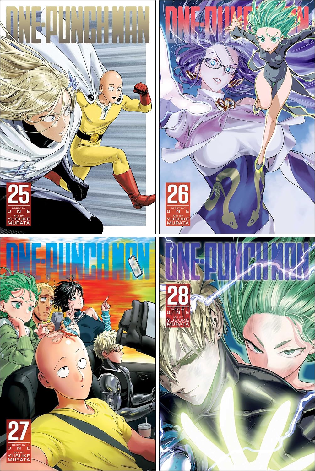 One-Punch Man Series Vol. 1-32, 32 Books Collection Set, by One