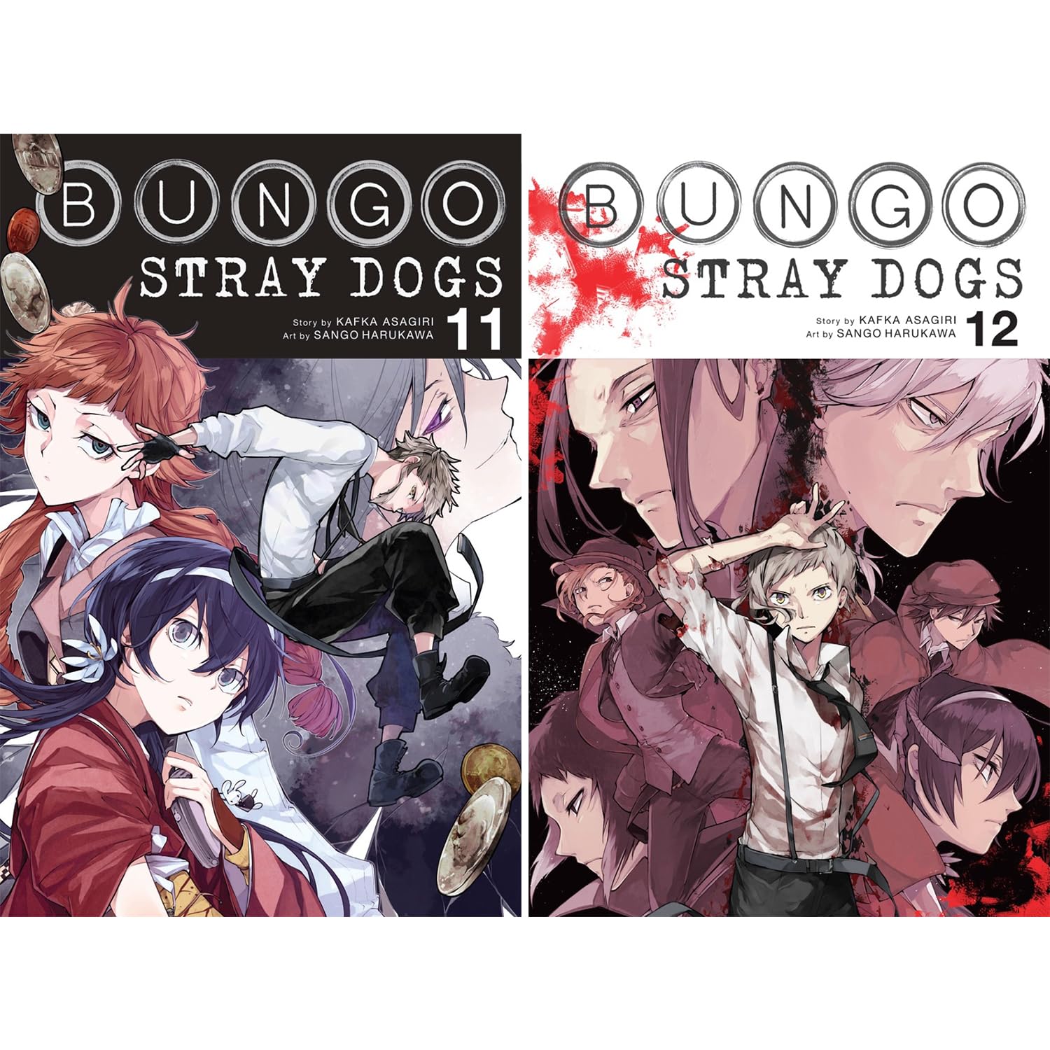 Bungo Stray Dogs Manga Set Vol 9-16