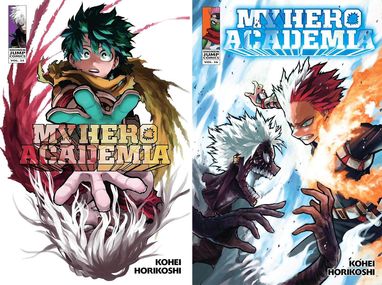 My Hero Academia Manga Set (Vol. 31-40) – 10 Books by Kohei Horikoshi